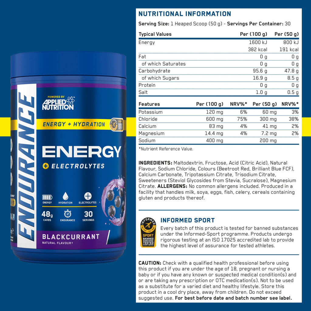 Endurance Energy & Hydration Powder