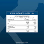 BEEF-XP Clear Beef Protein Isolate
