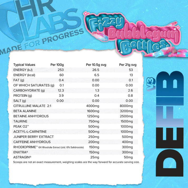 Defib V3 Advanced Pre Workout Catalyst