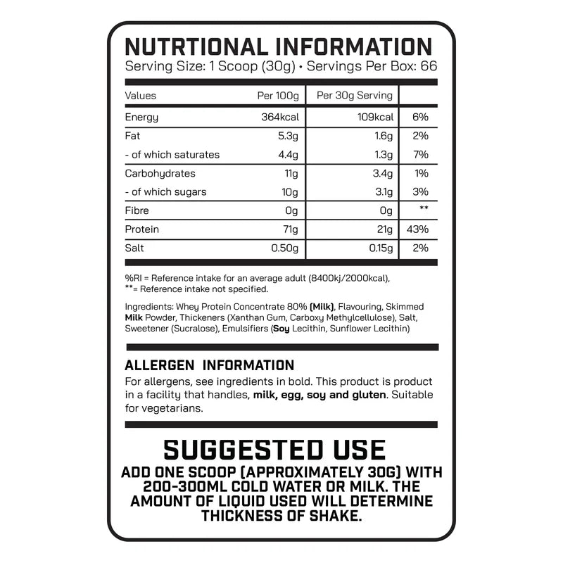 Advanced Whey Protein