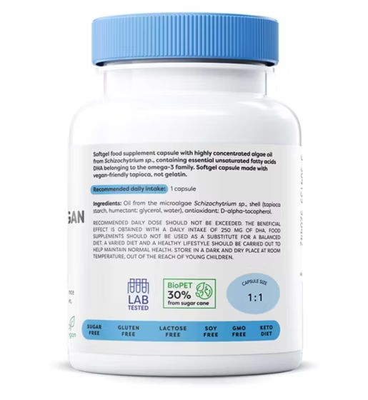 Omega-3 Vegan 250mg DHA