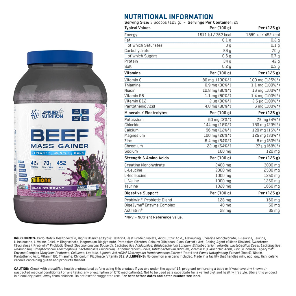 Beef Mass Gainer