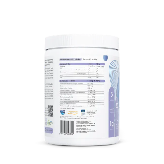 Collagen Electrolytes Vitality and Sport