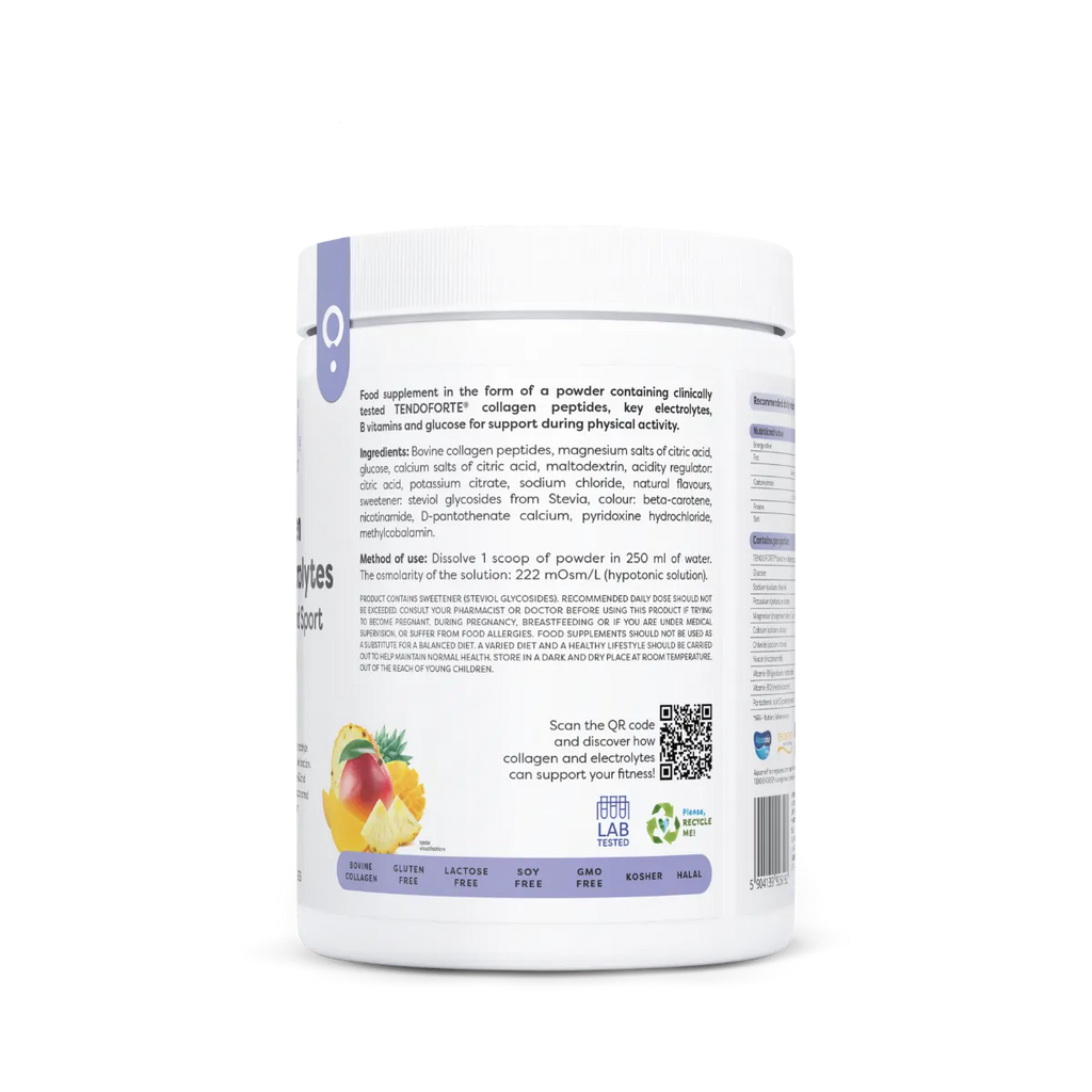 Collagen Electrolytes Vitality and Sport