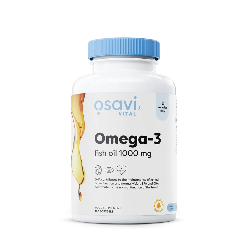 Omega-3 Fish Oil Moleculary Distilled 1000mg
