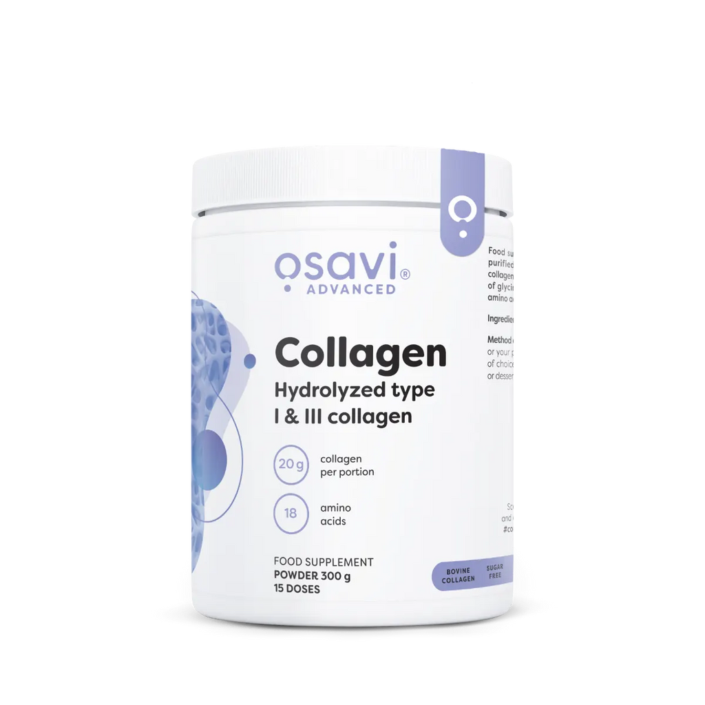 Collagen, Hydrolyzed type I & III collagen